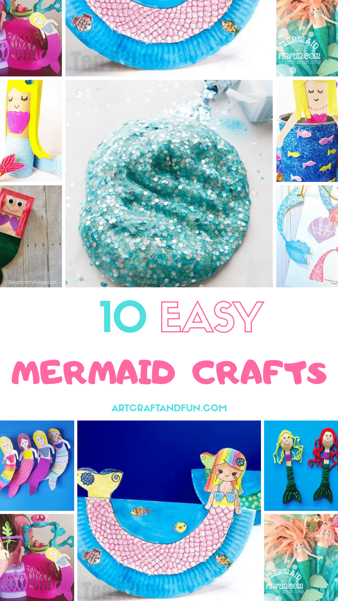 Mermaid Crafts for Kids