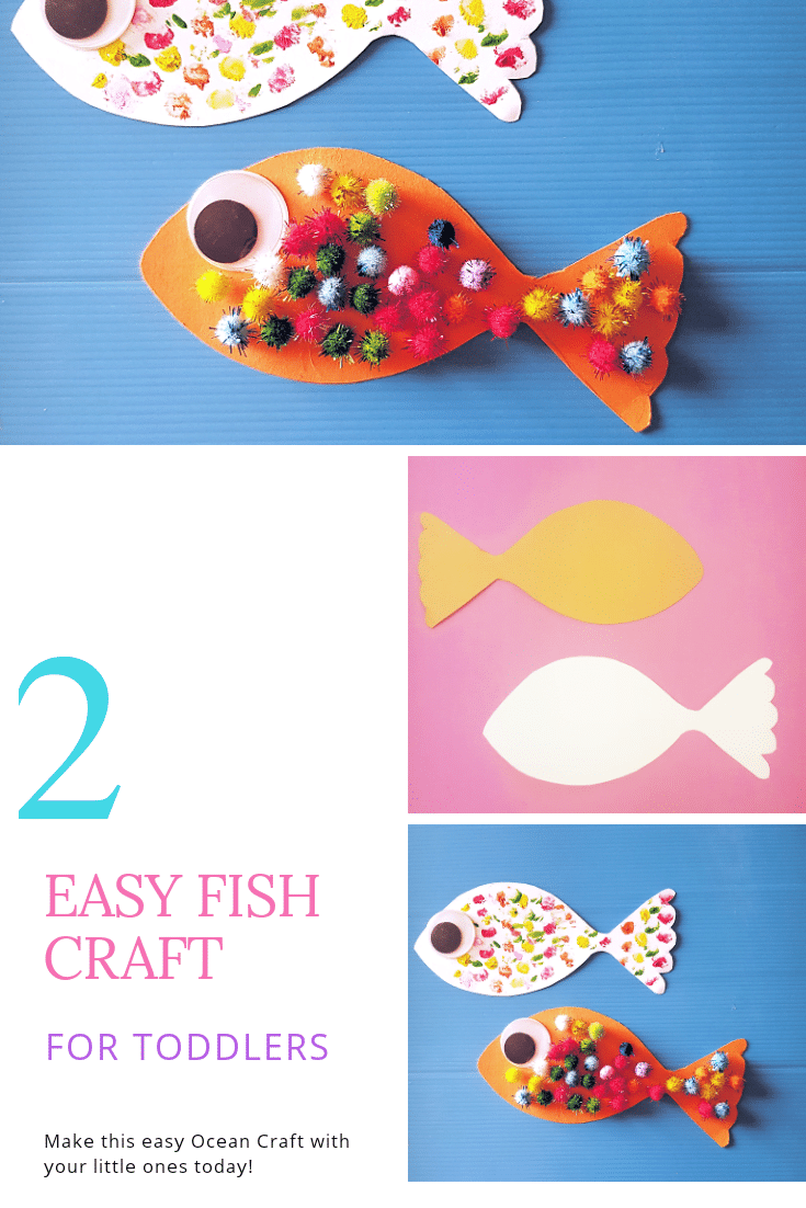 Fish Crafts for Kids : Easy Instruction to Make Fish with Arts