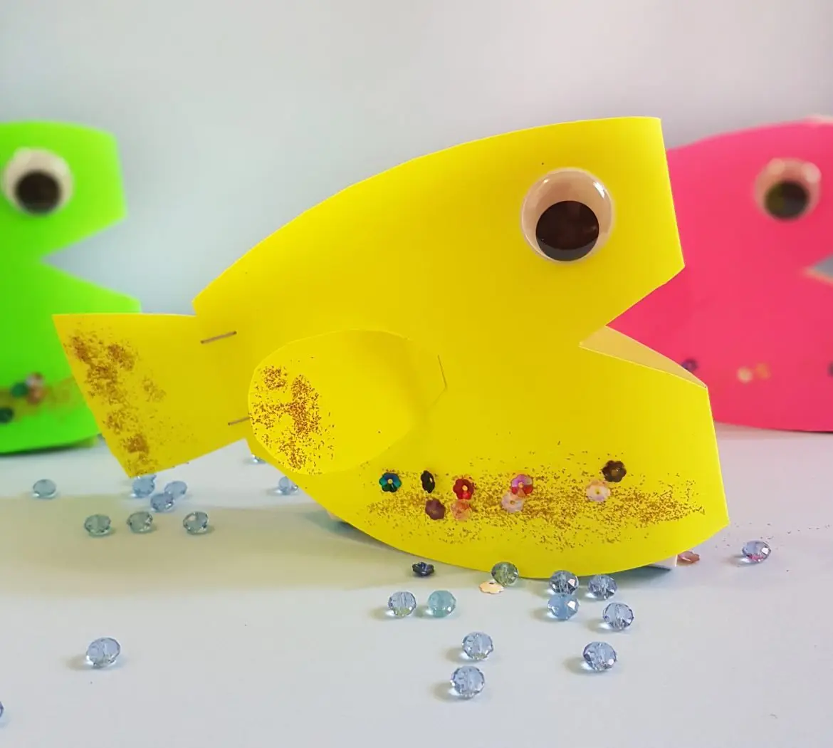 Swimmy: Easy Paper fish Craft