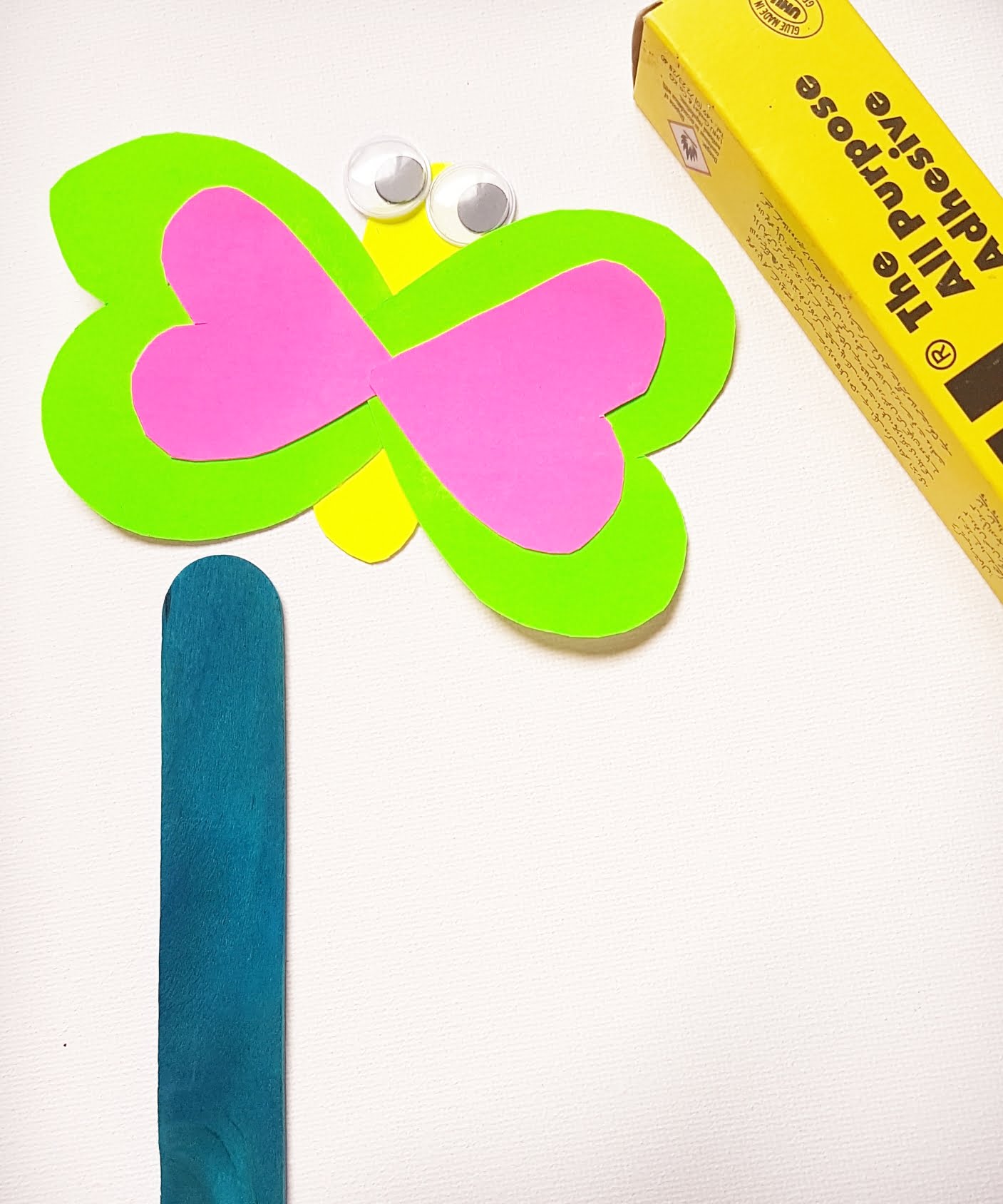 Spring Bookmarks Craft Butterfly 2