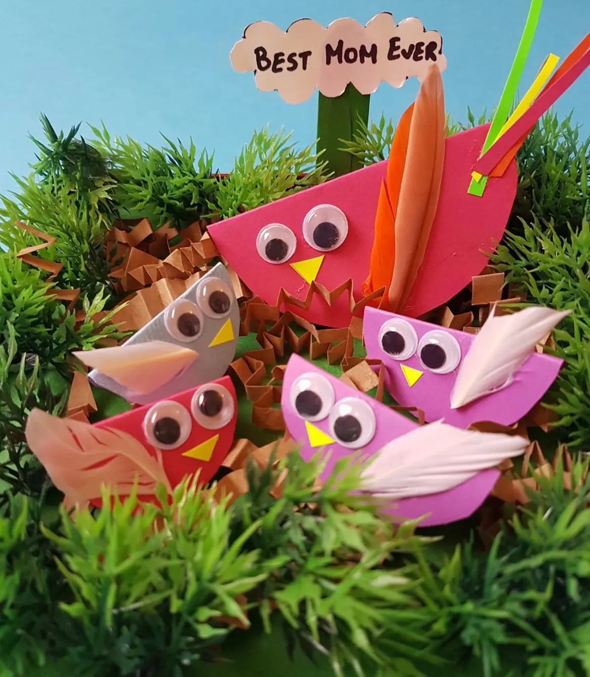 Mother’s Day Special: Easy To Make Mommy Bird and her Chicks
