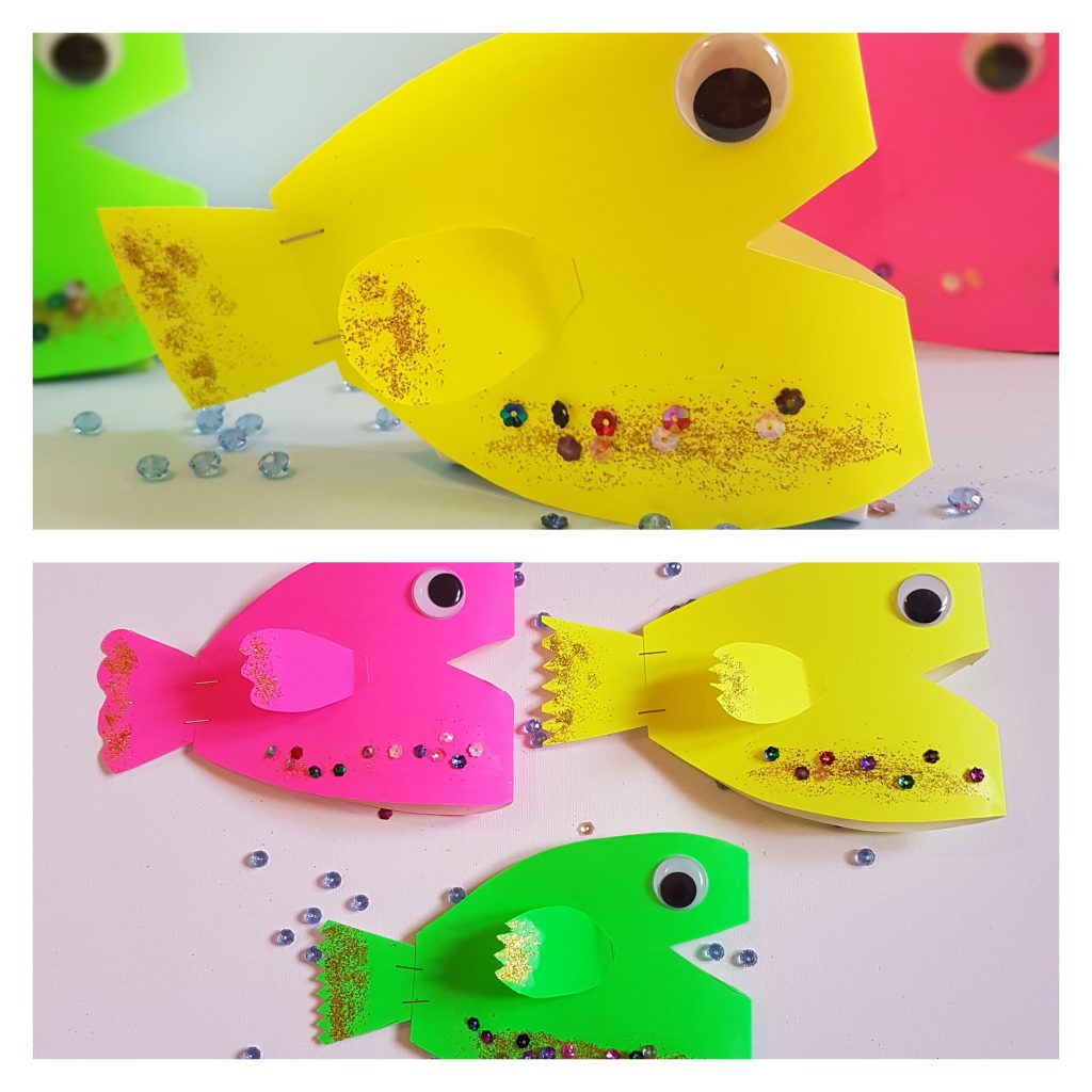 Easy to Make Paper Fish Craft A Perfect rainy day activity!!!