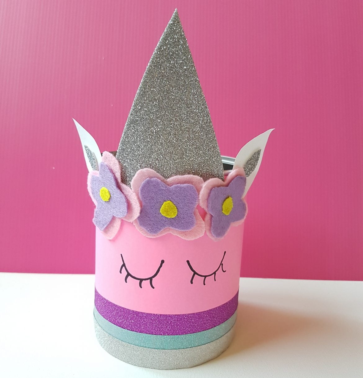 Easy To Make Magical Unicorn Pencil Holder Craft for Kids