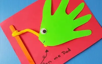 Handprint Father's Day Craft #handprintfathersdaycraft #fathersdaycard #fathersdaycraft #fathersdayactivity