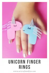 Unicorn craft finger ring