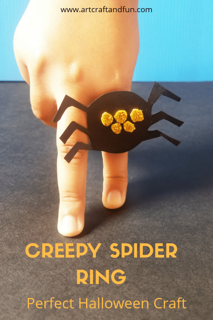 Halloween craft finger rings 1