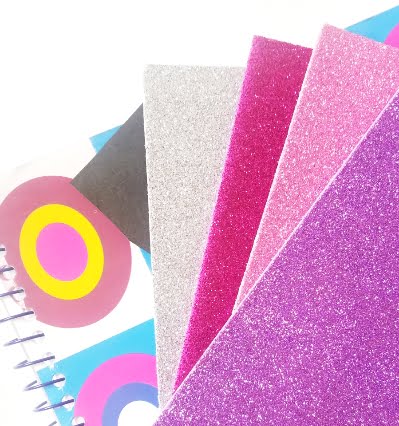 Make this glittery back to school DIY Unicorn Notebook for some magical fun this school year. Sure to be popular with all Unicorn fans. It's super easy to make and turns out so pretty. #unicorncrafts #unicornnotebook #diyunicornnotebook #backtoschoolsupplies #kidscraft #funcraft #diynotebook 