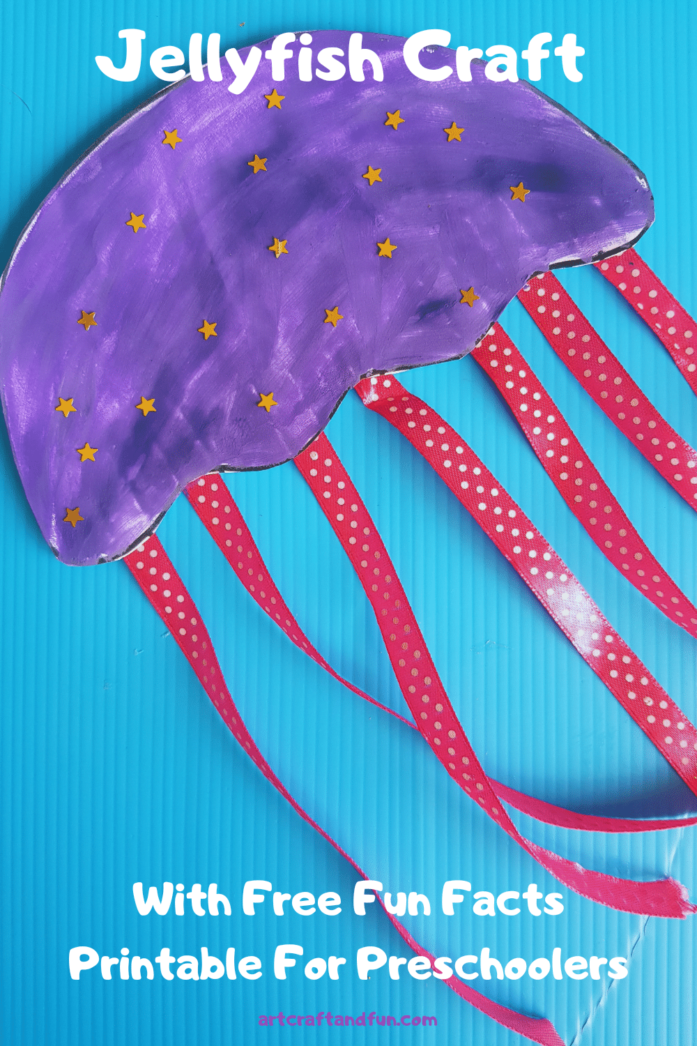 Make this easy Jellyfish Craft today and grab free printable fun facts