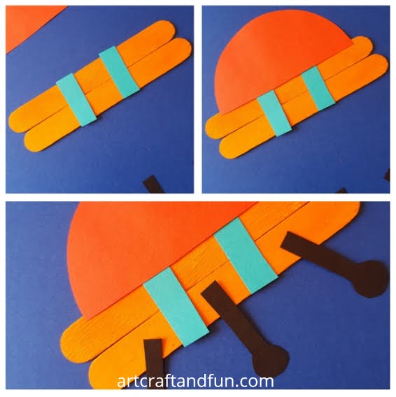 This super cute Alien Spaceship Craft is perfect for your little space lovers! It comes with a Free Printable Template. #spaceshipcraft #spacecraft #preachoolcrafts #freetemplate #popsiclestickcraft