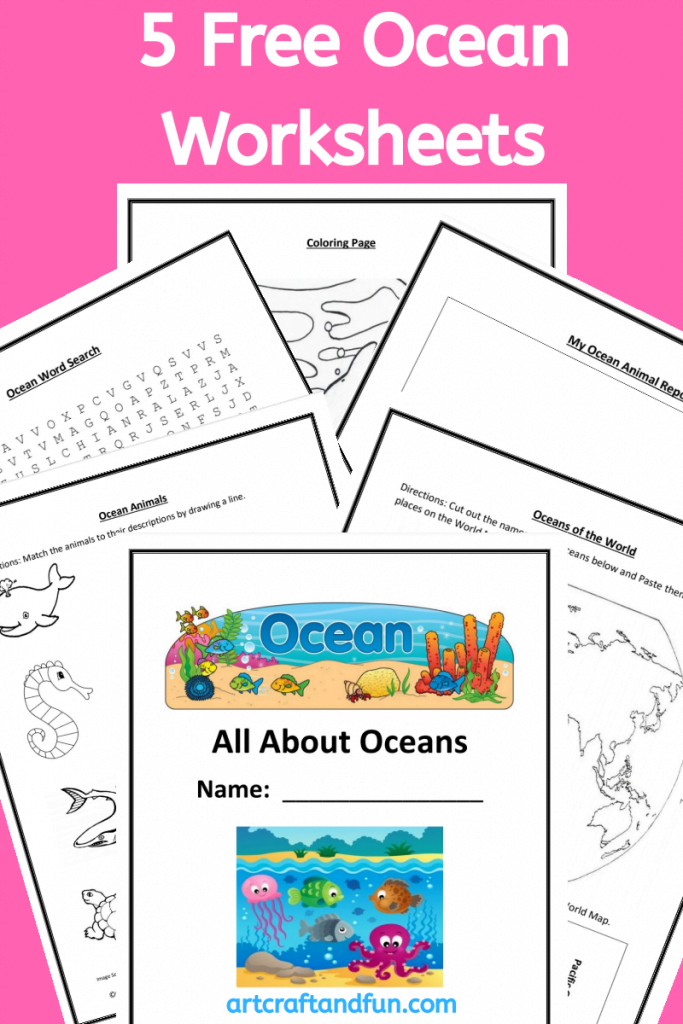 Free Printable Ocean Worksheets Free Printable Ocean Worksheets