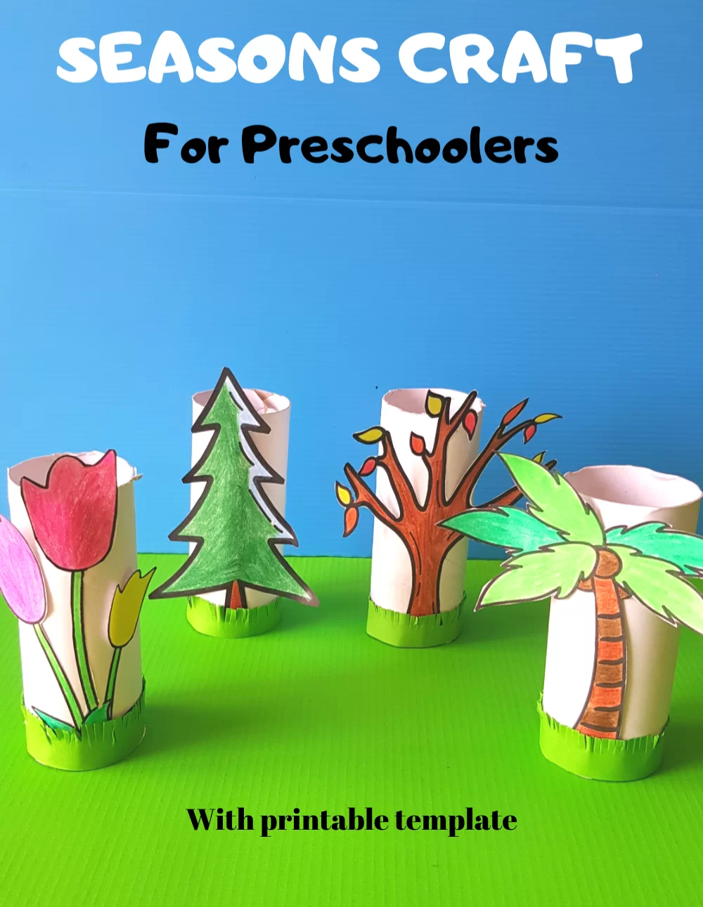 Fun and Easy Seasons Craft For Kids