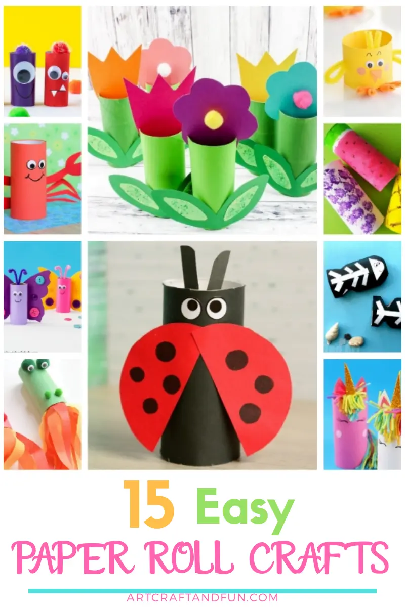 15 Easy Toilet Paper Roll Crafts For Kids