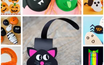 Check out this amazing collection of Halloween Crafts For Kids. #halloweencrafts #halloweencraftsforkids #Spookyhalloweencrafts #fallcrafts