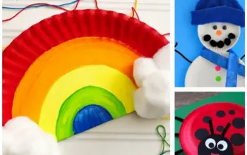 Check out this amazing collection of Paper Plate Crafts For Kids. #paperplatecraftforkids #paperplatecraftsforpreschoolers #paperplatecraftsfortoddlers