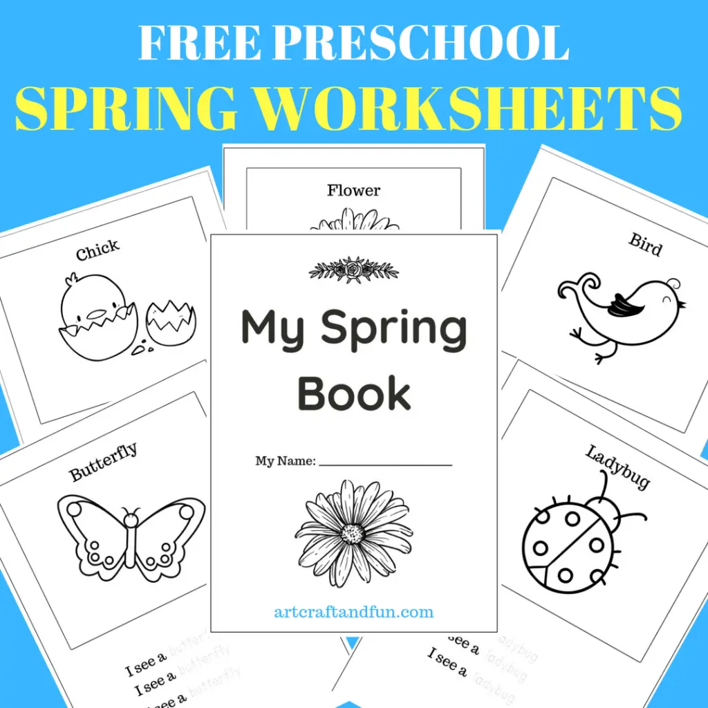 Spring Worksheets For Preschoolers