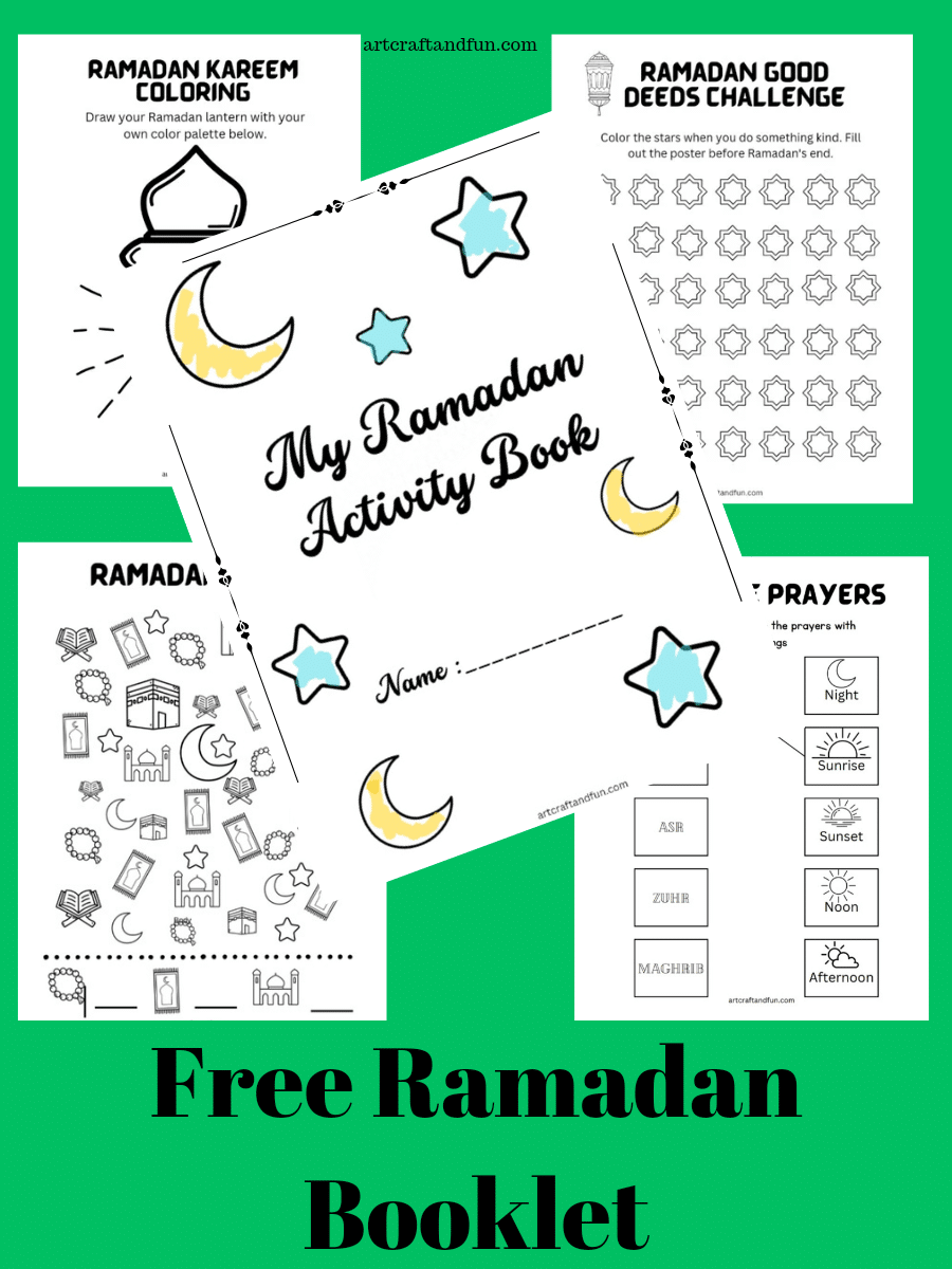 3 Fun Printable Ramadan Activity Booklets